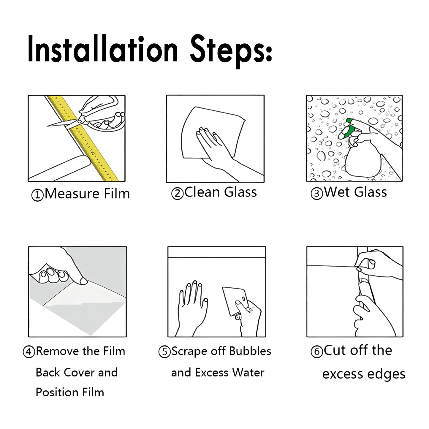 One Way Window Privacy Film See Out Not in, Window Tint for Home, Reflective Mirror Glass Windows Coverings Sun Heat UV Blocking